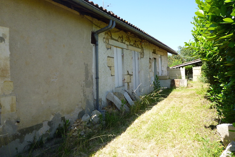 Façade nord avant travaux